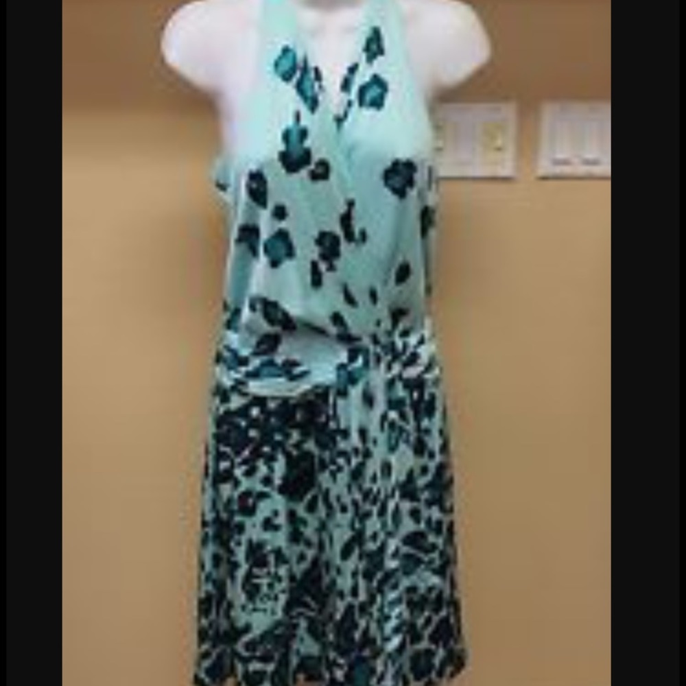 Silk dress DVF