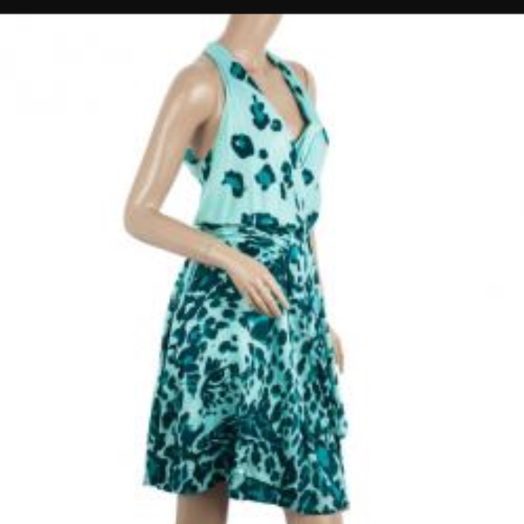 Silk dress DVF - Picture 2 of 4