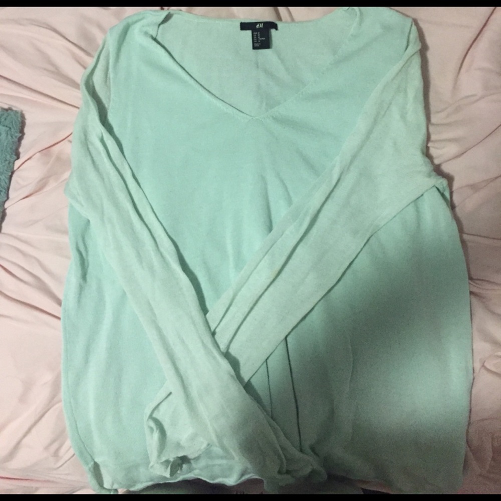 Mint sweater - h&m