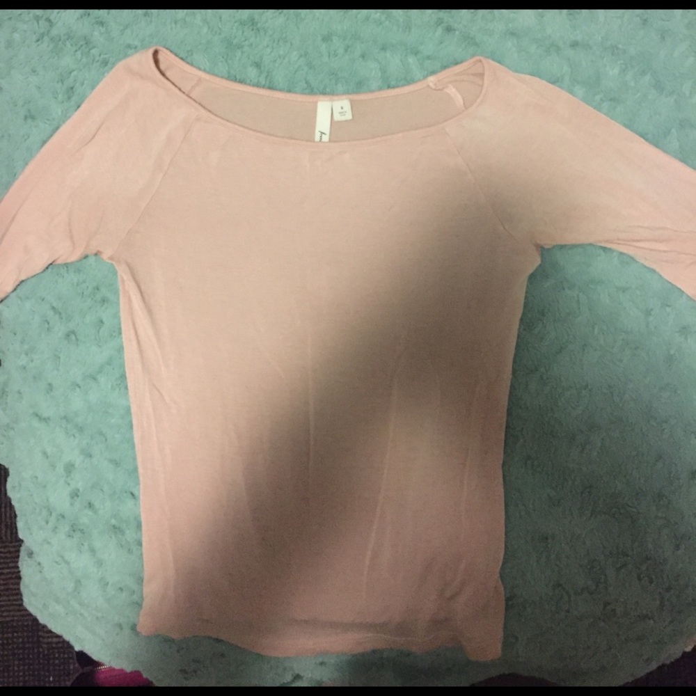 Pink crop top