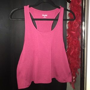 maroon muscle tank