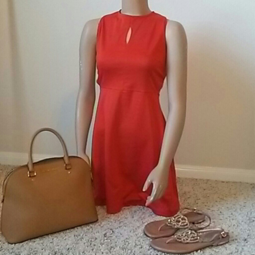 🇺🇸NWT Cutout Skater A-Line Dress - Picture 2 of 7