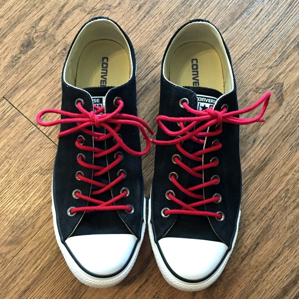 Black Suede Converse