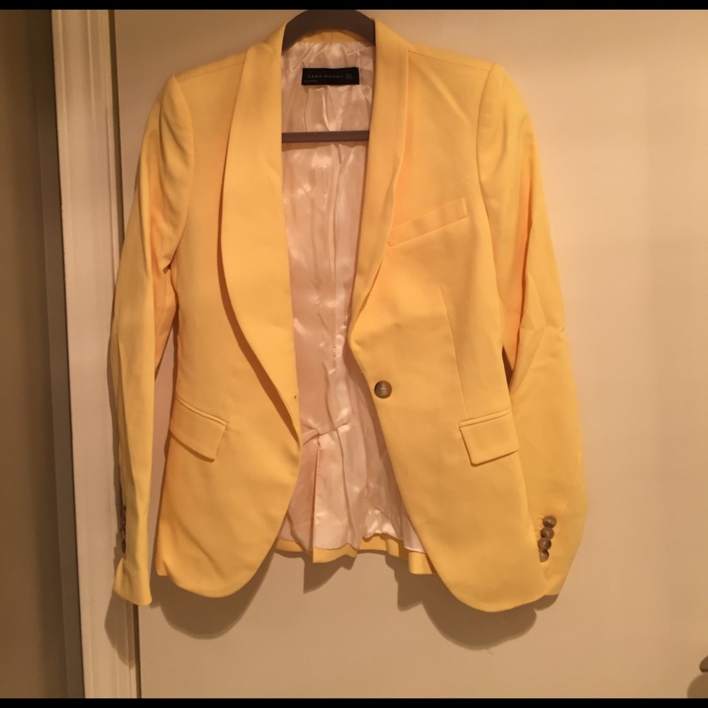 Yellow Blazer