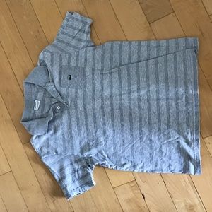 Boys Striped Lacoste Polo Shirt