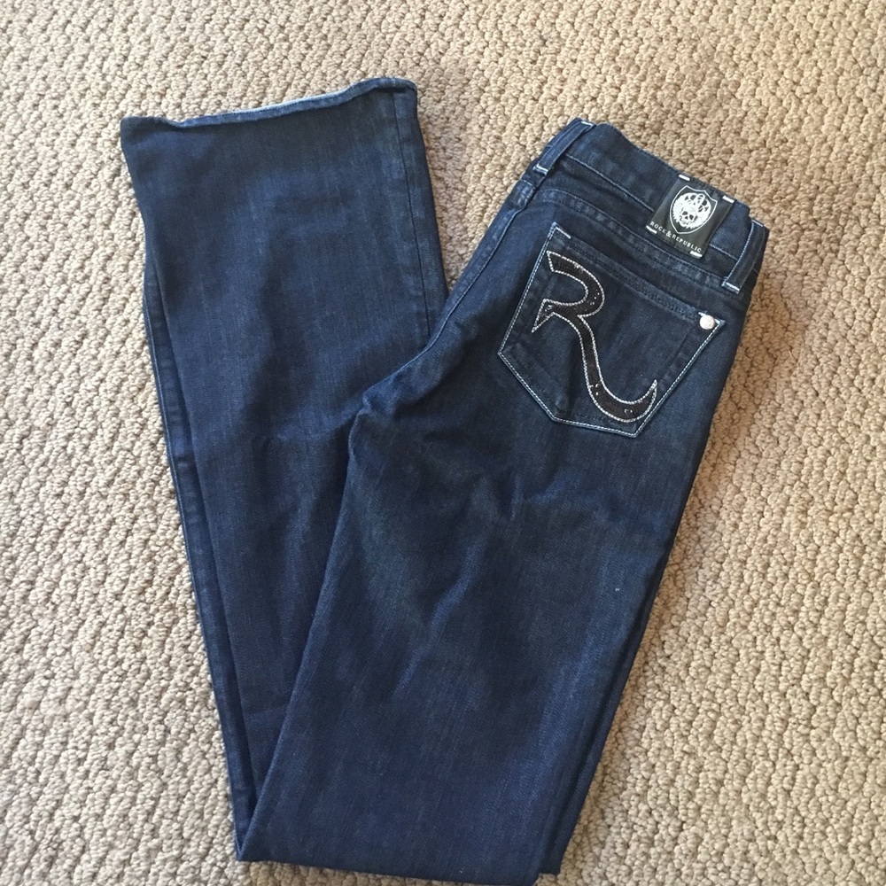 Rock & Republic dark wash flare jeans