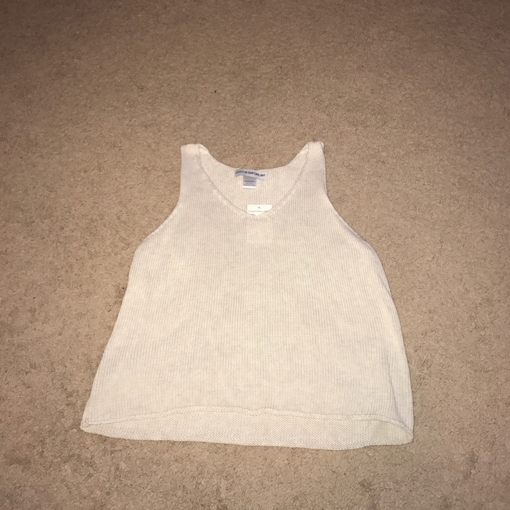 Sweater crop top