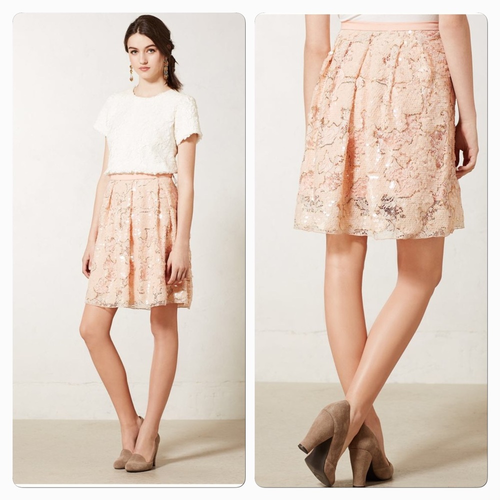 Flared Spark Skirt
