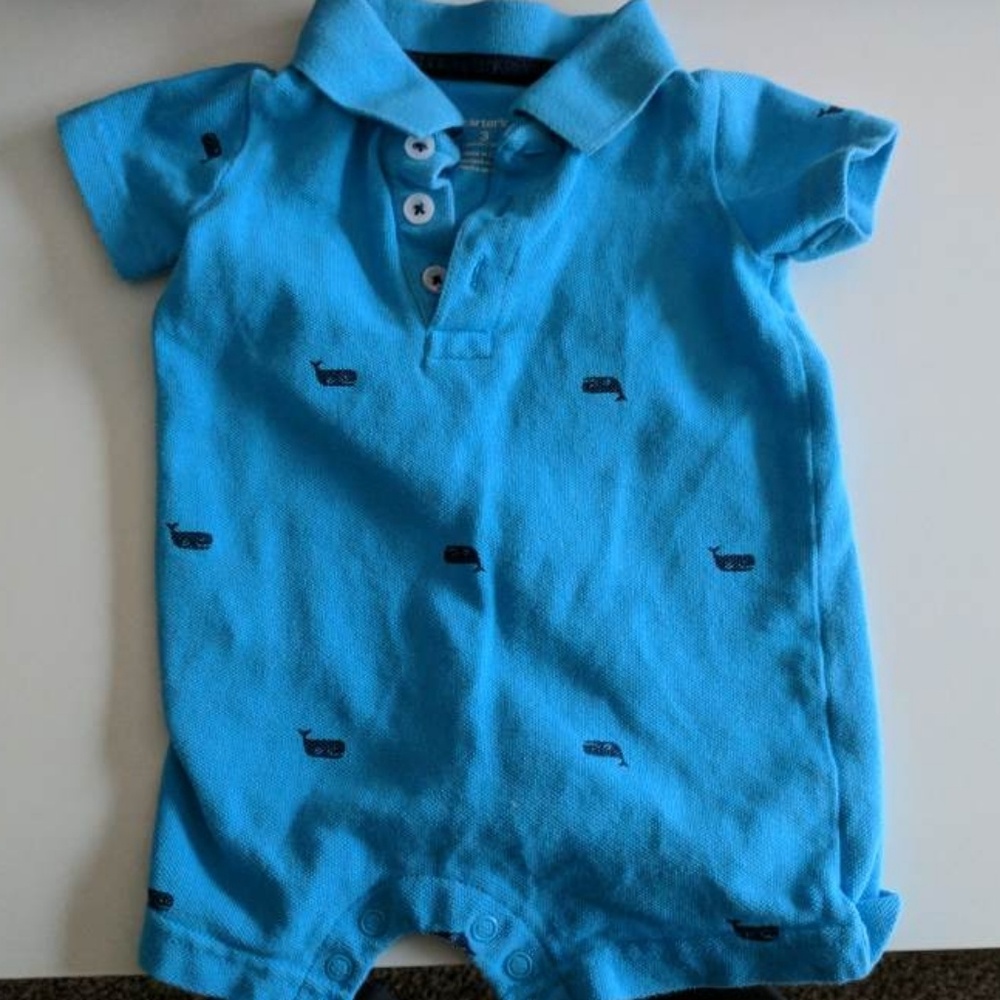 Carters Whale Romper (19)