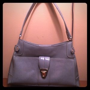 Liz Claiborne patent leather purse