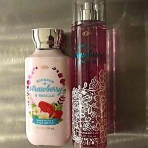 Bath & body works mist & lotion