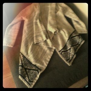 NWOT Asymetrical cardigan