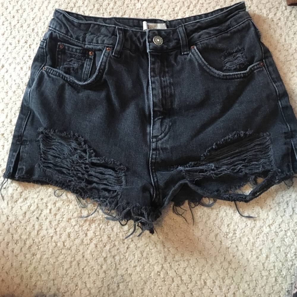 Topshop Moto Jean shorts