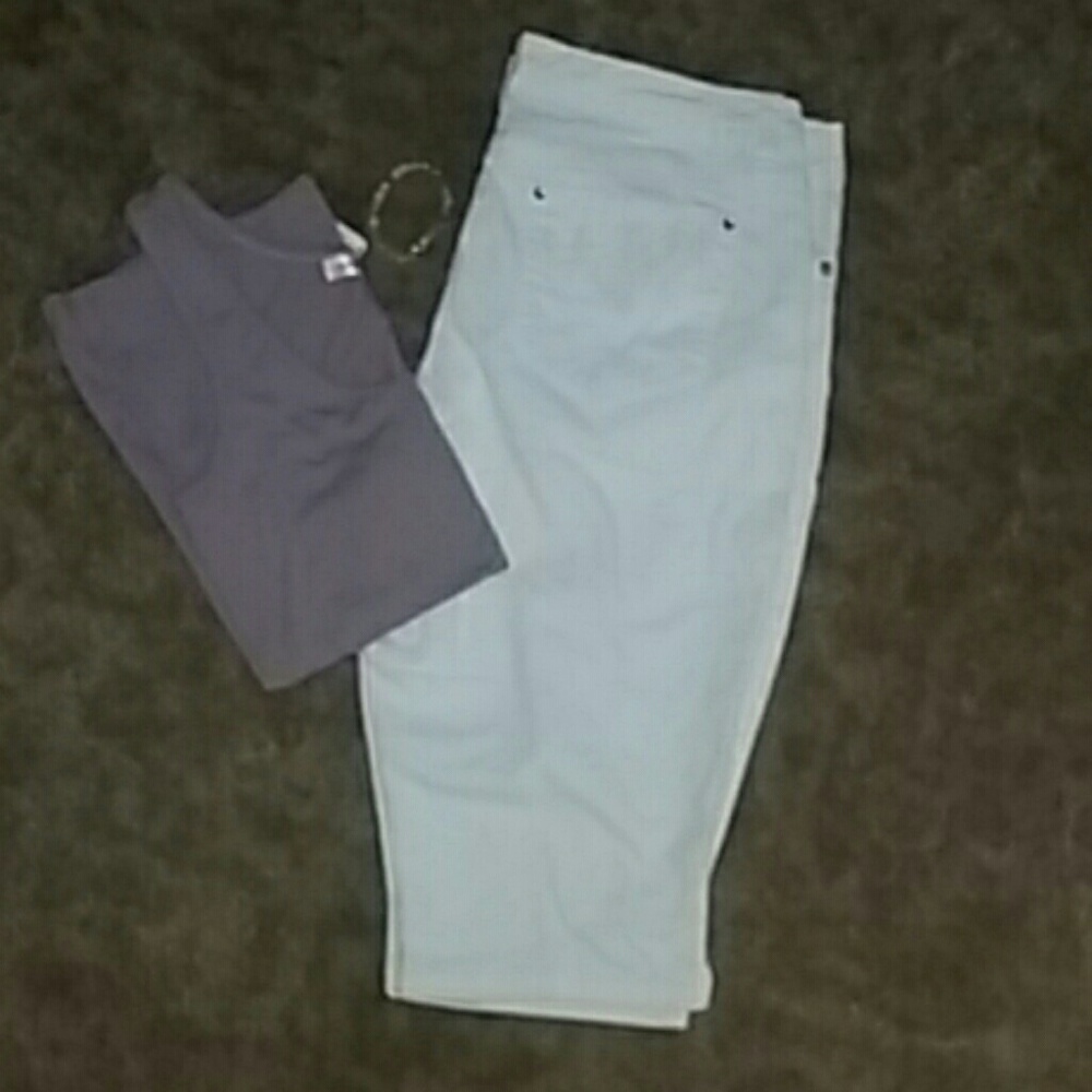 White Capri size 16