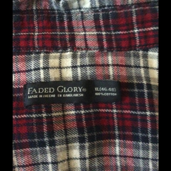 Mens XL Plaid Flannel Long Sleeve - Picture 3 of 3