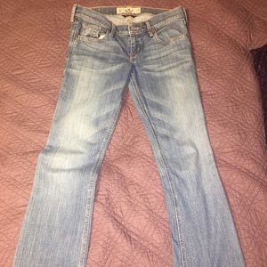 Hollister Venice boot flare medium wash jeans