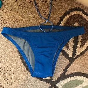 Jolyn deep blue sea Brazil bottoms XS