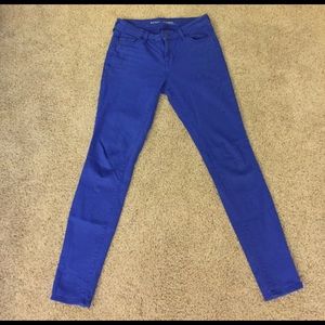 Cobalt Blue Skinny Jeans