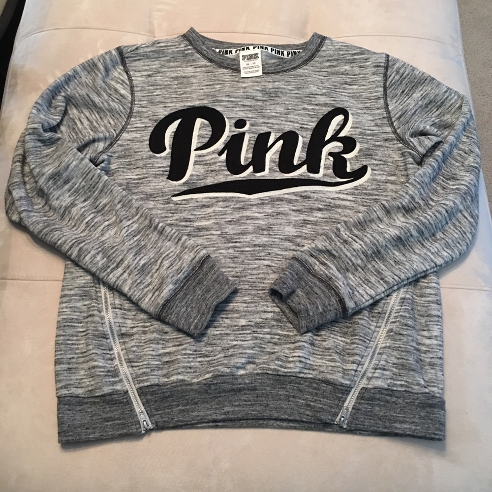 PINK crew sweater