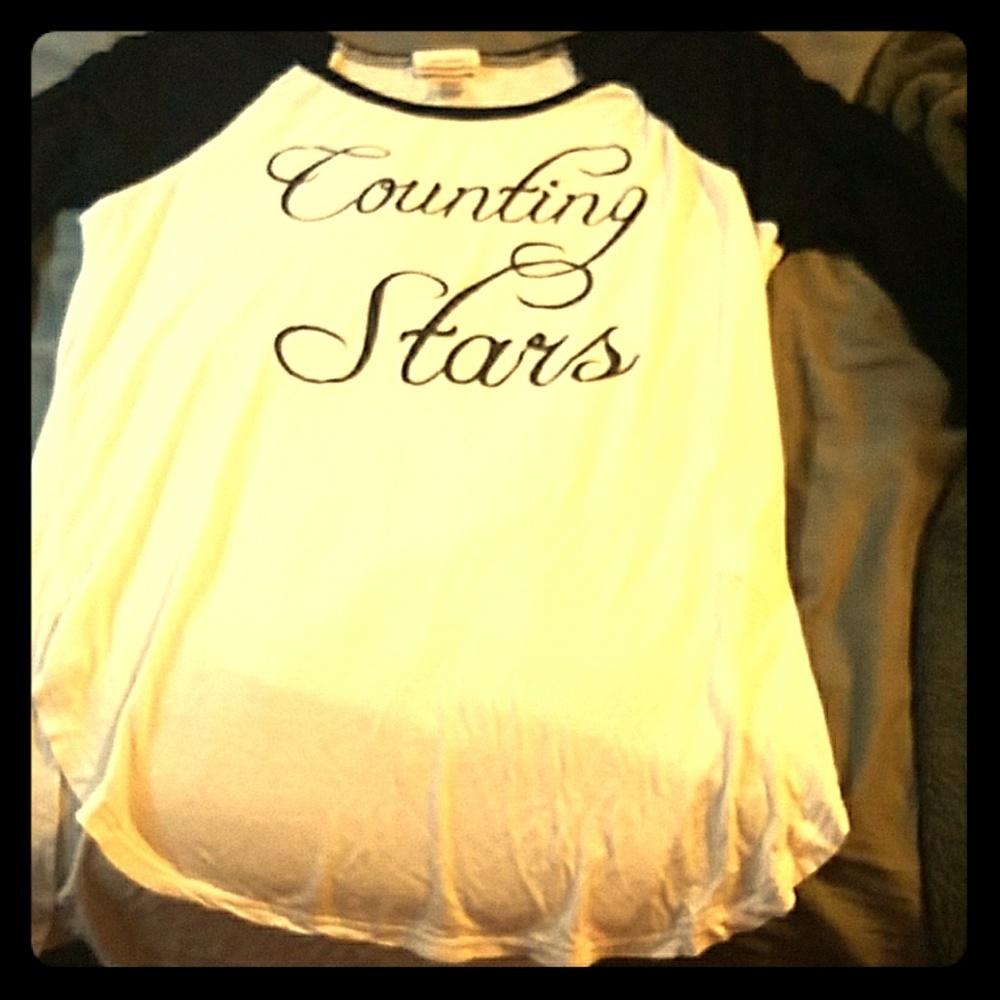 Counting Stars mid sleeve shirt by Self Esteem