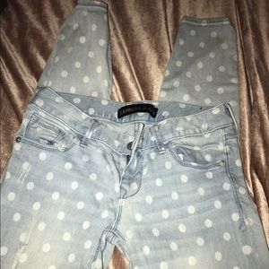 Express Stella skinny jeans