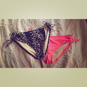 Two Victoria's Secret Bikini Bottoms