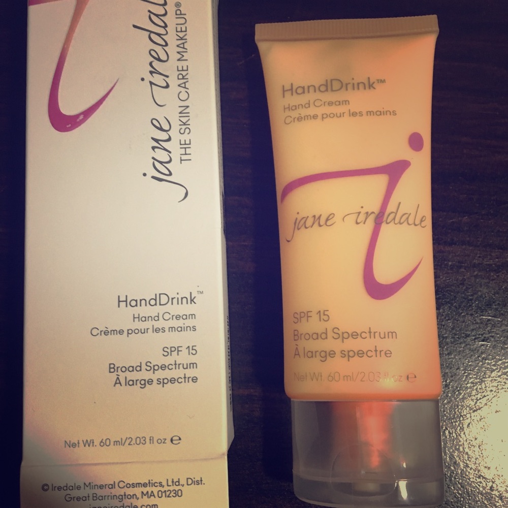 Jane Iredale Hand Drink hand cream SPF 15