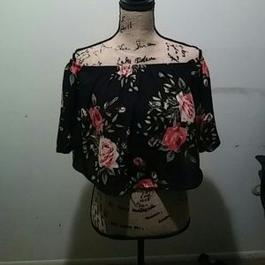 Floral printed blouse