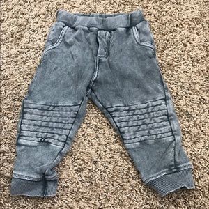 Zara Moto Trousers 12/18m