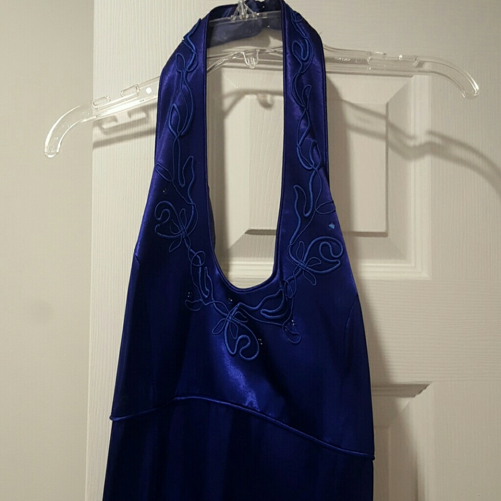 Purple gown