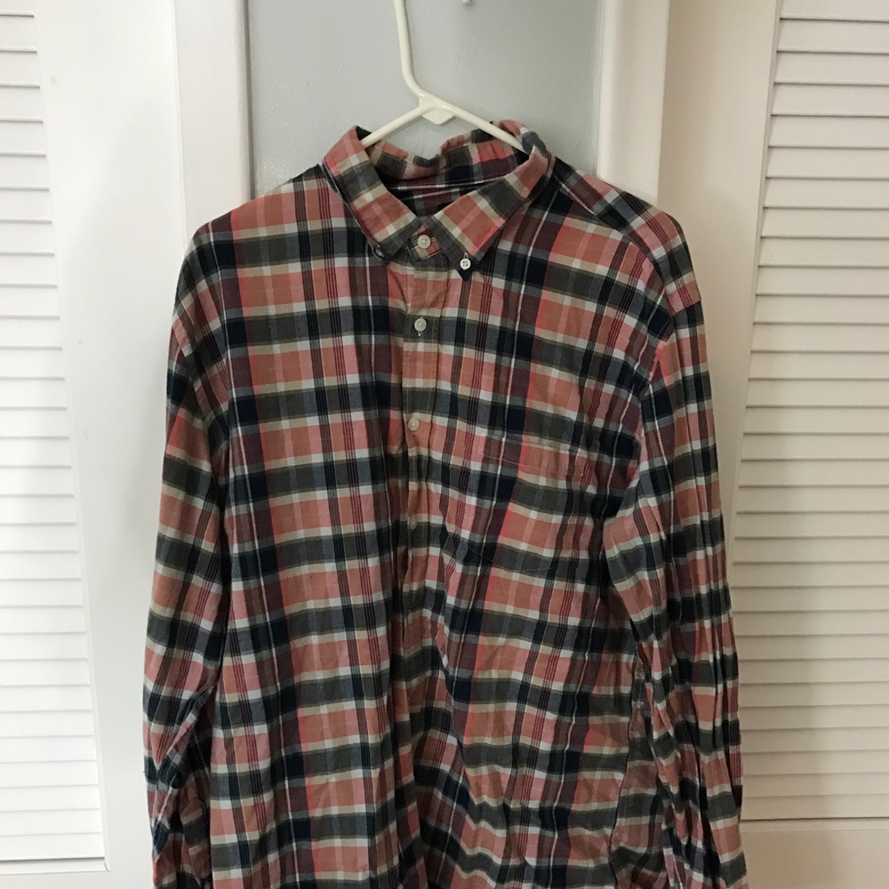 Summer Plaid Button Down