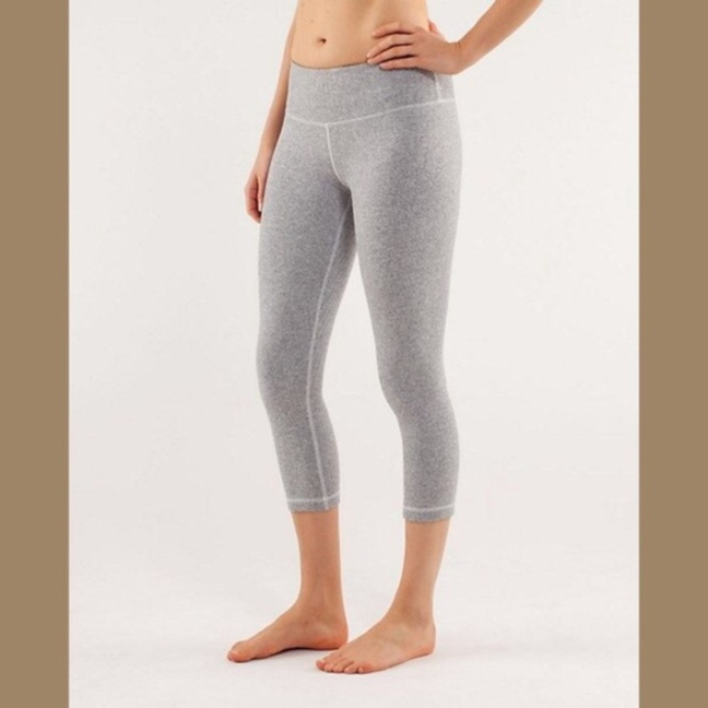 Lululemon ghost herringbone wunder under Sz 6