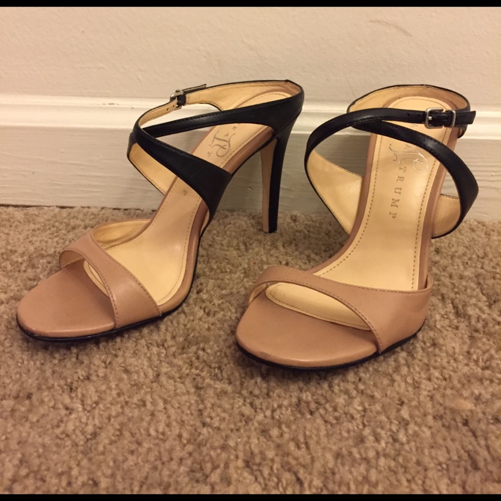 Backless Strappy Heels