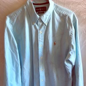 Ralph Lauren men's bottom up shirt