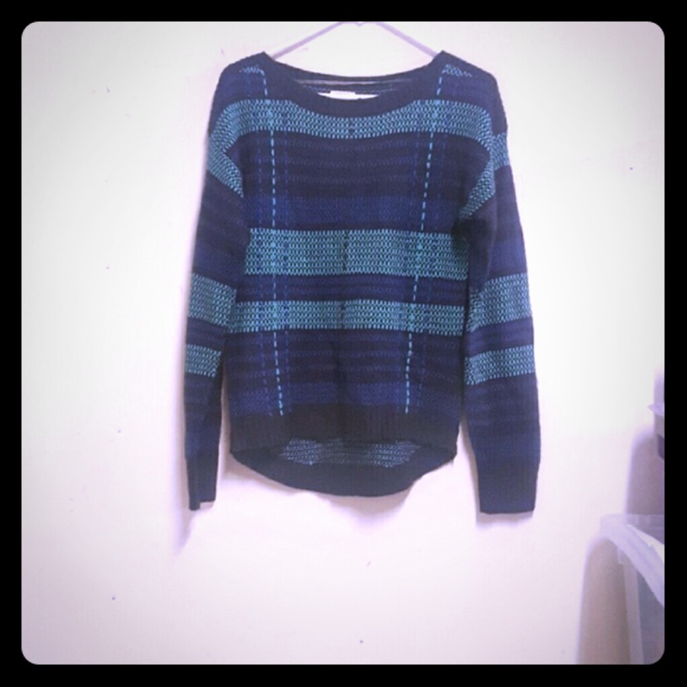 Mission striped spring sweater