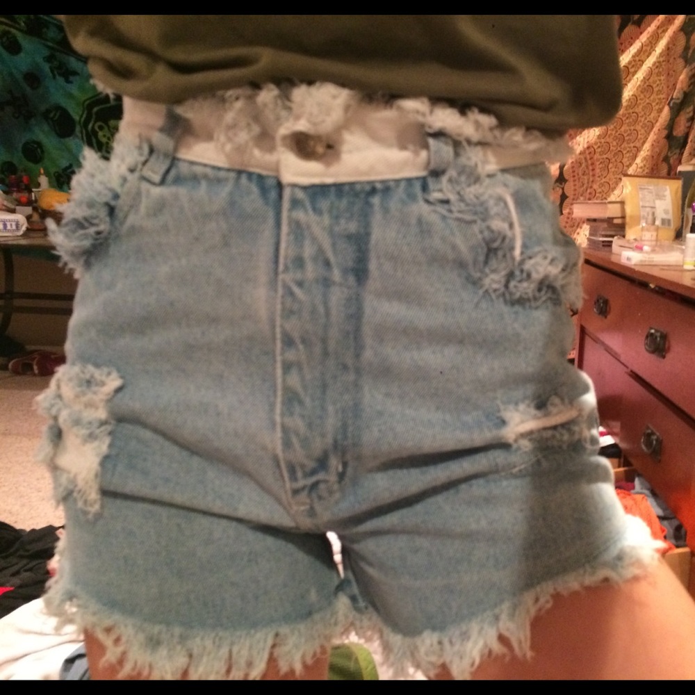 High waisted Denim Shorts!