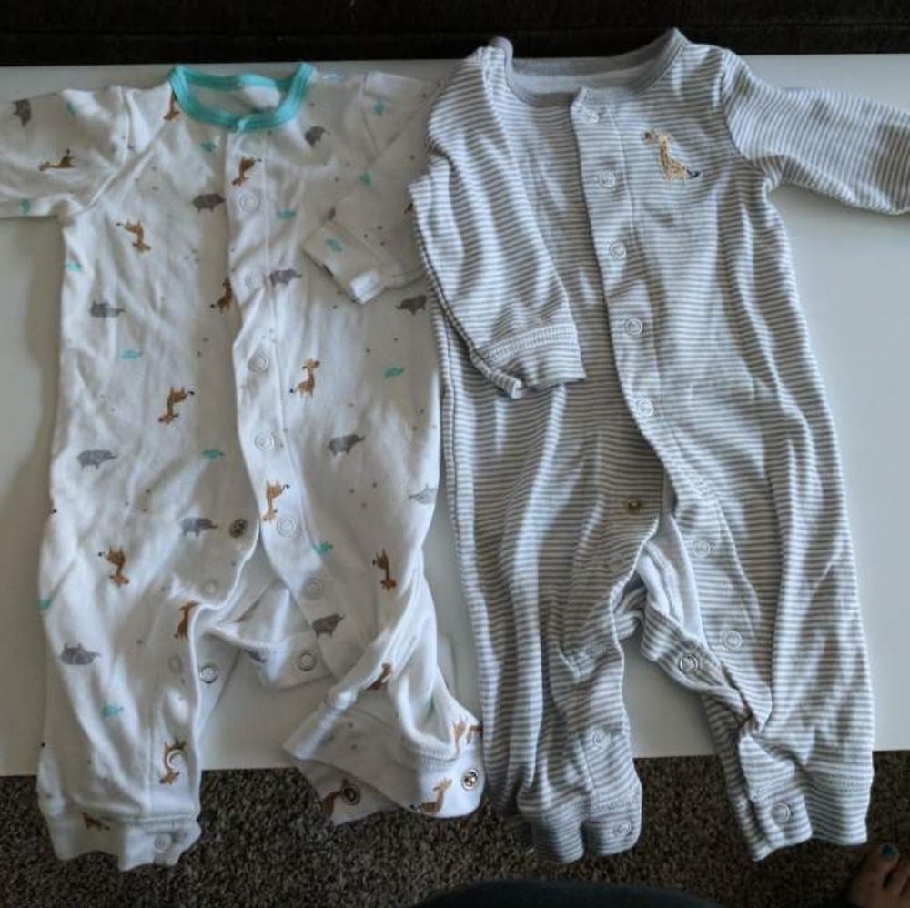 Giraffe Footless One Pieces (24)