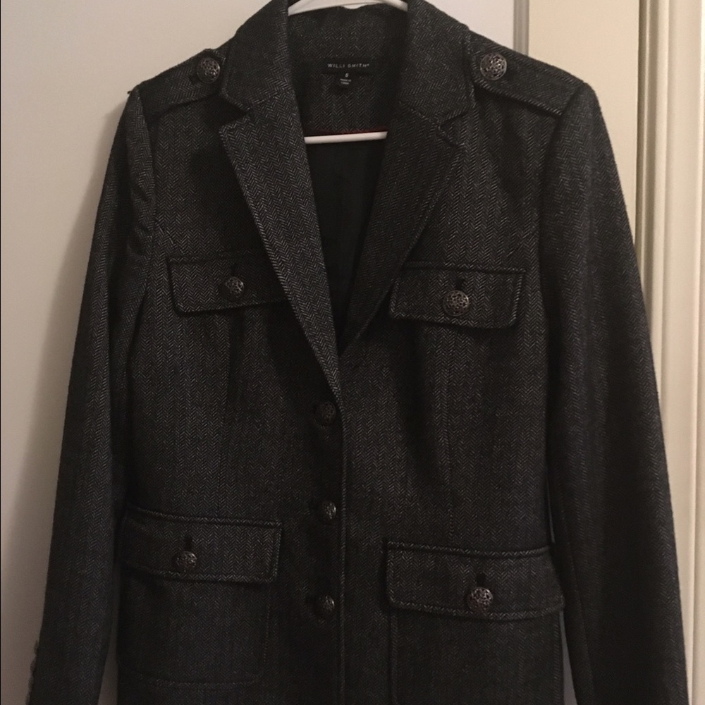 Military pattern blazer/coat