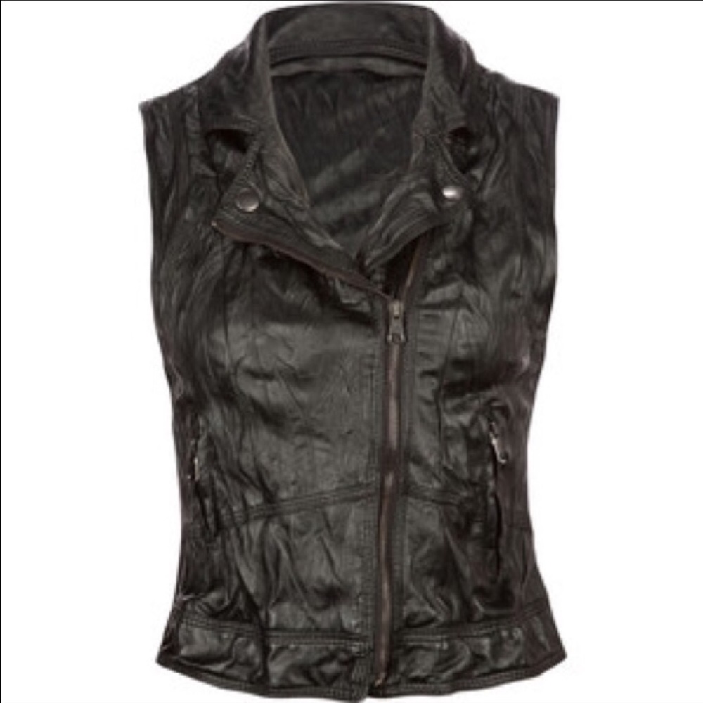 Full Tilt Leather Vest