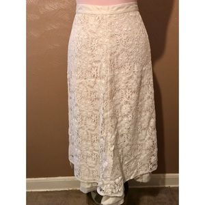 Banana Republic Lace Skirt