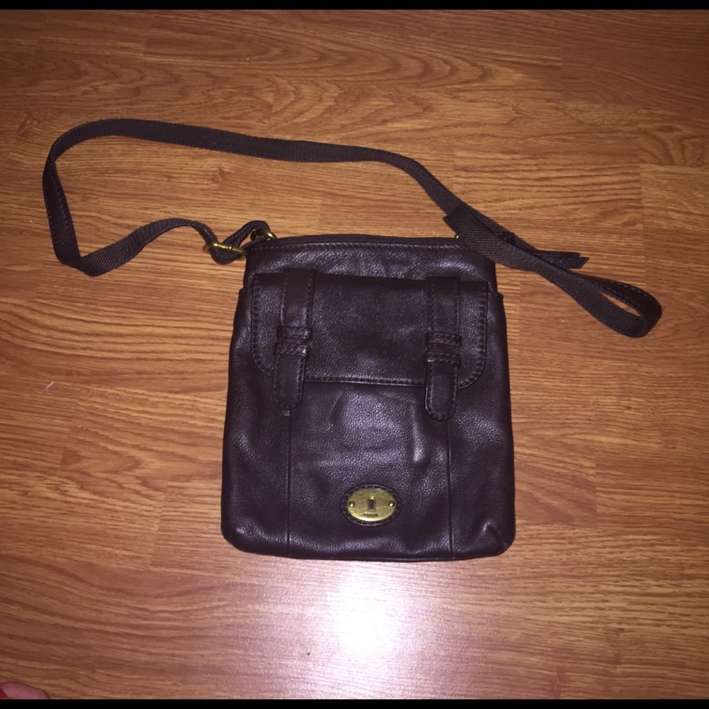 Fossil Leather Cross-body