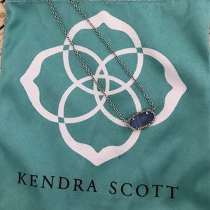 Blue Kendra Scott necklace