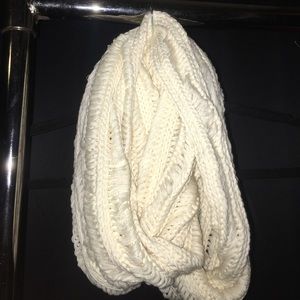 cream infinity scarf