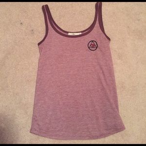Obey Burgundy Tank Top