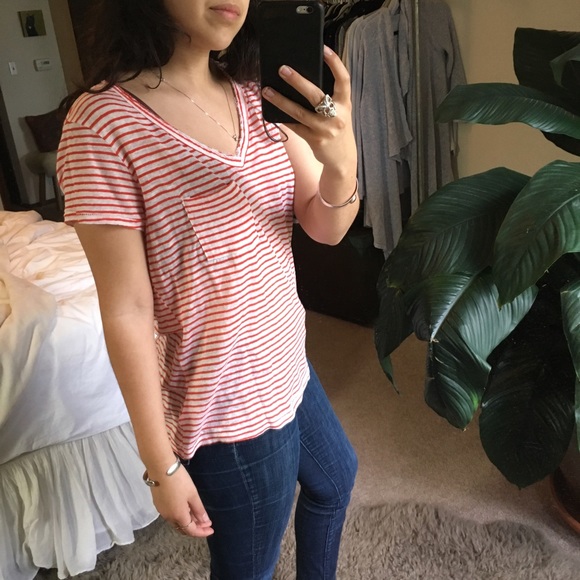 BUNDLED // MAISON JULES/ linen tshirts - Picture 3 of 4