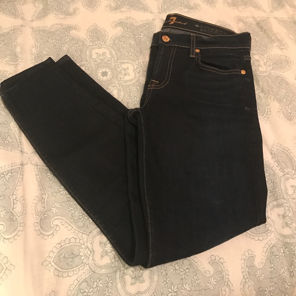 7 for all mankind-the cropped skinny size 27/4