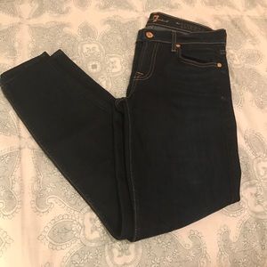 7 for all mankind-the cropped skinny size 27/4