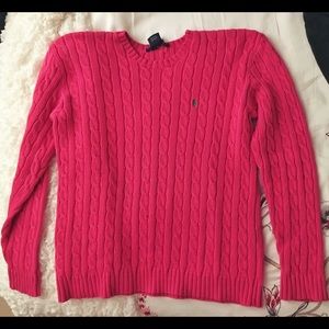 GUC pink Ralph Lauren sweater