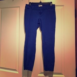 Royal Blue Pixie Pants Size 8