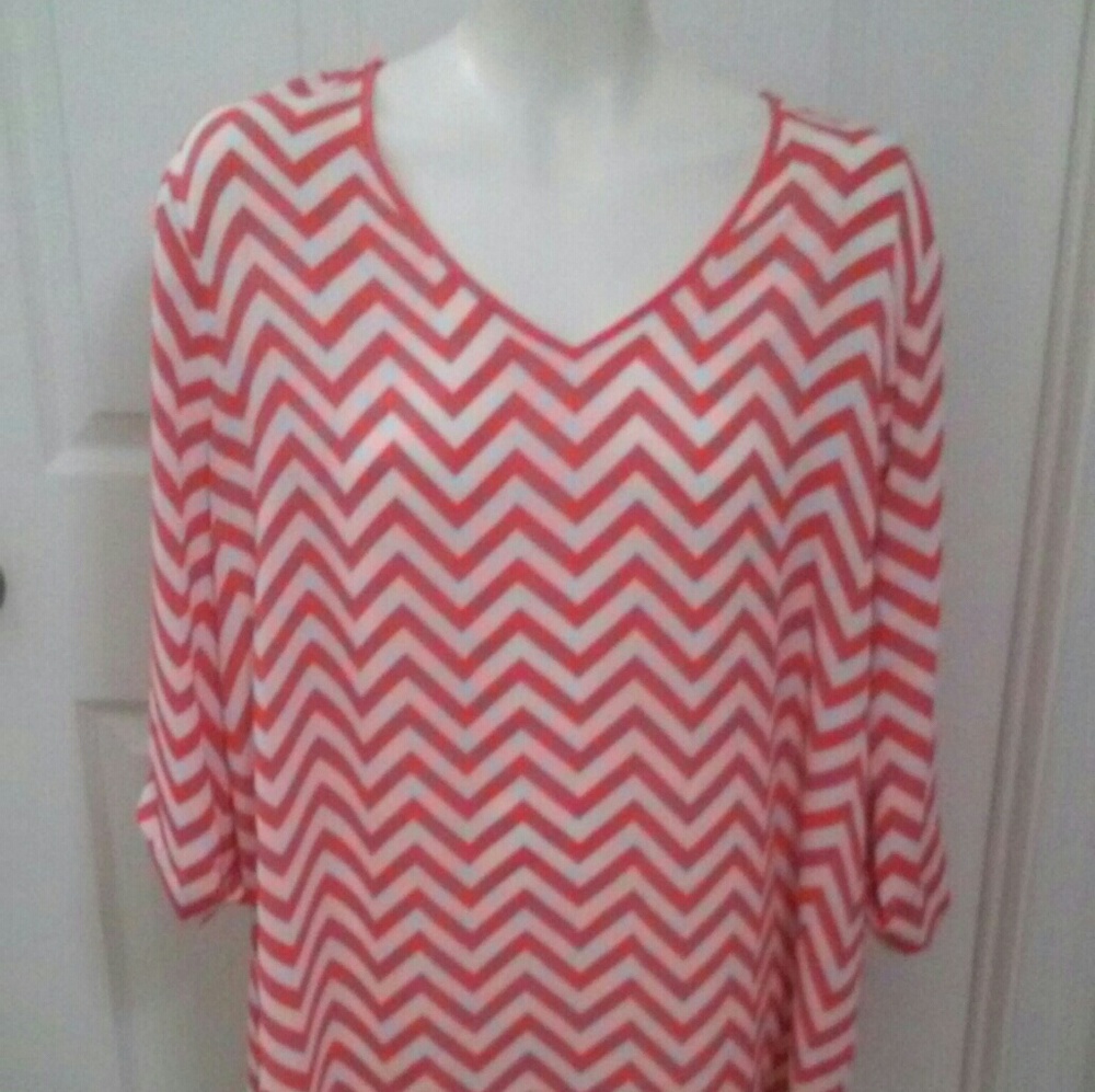 Coral shirt